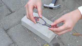 Detachable Swivel Keychain Lock Design