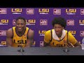 LSU Trae Hannibal and Derek Fountain WIN over Arkansas postgame