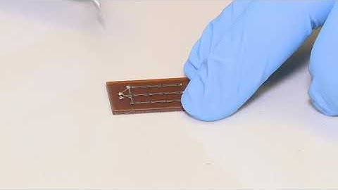 3D Printing a LED Matrix with Nano Dimension