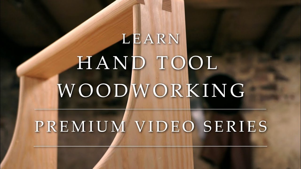 learn hand tool woodworking online - intro to project