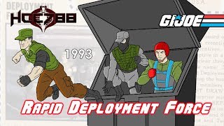 HCC788 - 1993 RAPID DEPLOYMENT FORCE! Vintage G.I. Joe mail-away figures!