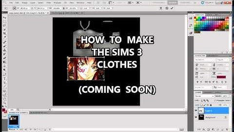 how to make the sims 3 clothes [video tutorial]