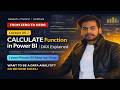Lecture 25 | CALCULATE Function in Power BI | DAX Explained