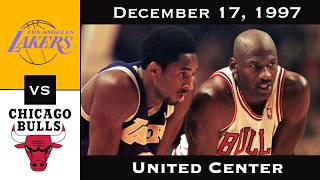 Full Game: Master vs. Student | Lakers vs Bulls (December 17, 1997)