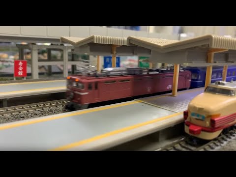 Nゲージ 鉄道模型 TOMIX EF81＋24系日本海モトトレールと485系しらさぎ（新塗装）