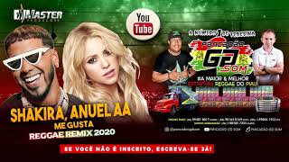 Video thumbnail of "Shakira, Anuel AA - Me Gusta - Versão Reggae Remix 2020 @MASTERPRODUCOESREGGAEREMIX"