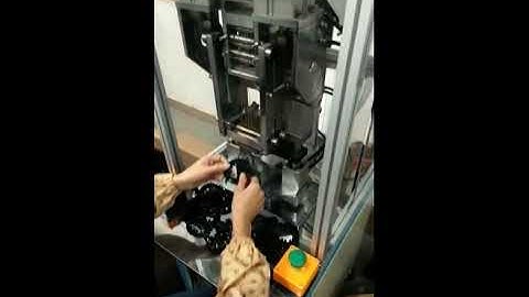 Automatic pin insertion machine WP-08. For relay, motor & transformers