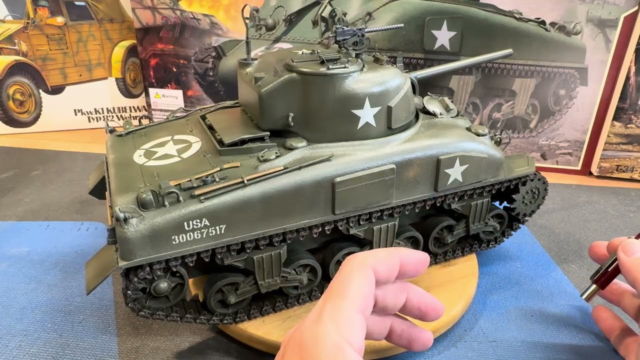Обзор финальной сборки набора M4A1 в масштабе 1/16 I❤️Kit