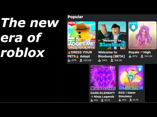 Roblox - The Birth of a New Era of Gaming?