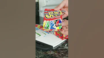 Opening Uno Right Uno Cardgame Boardgame 