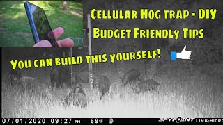 Cellular Hog Trap - DIY Access granted!