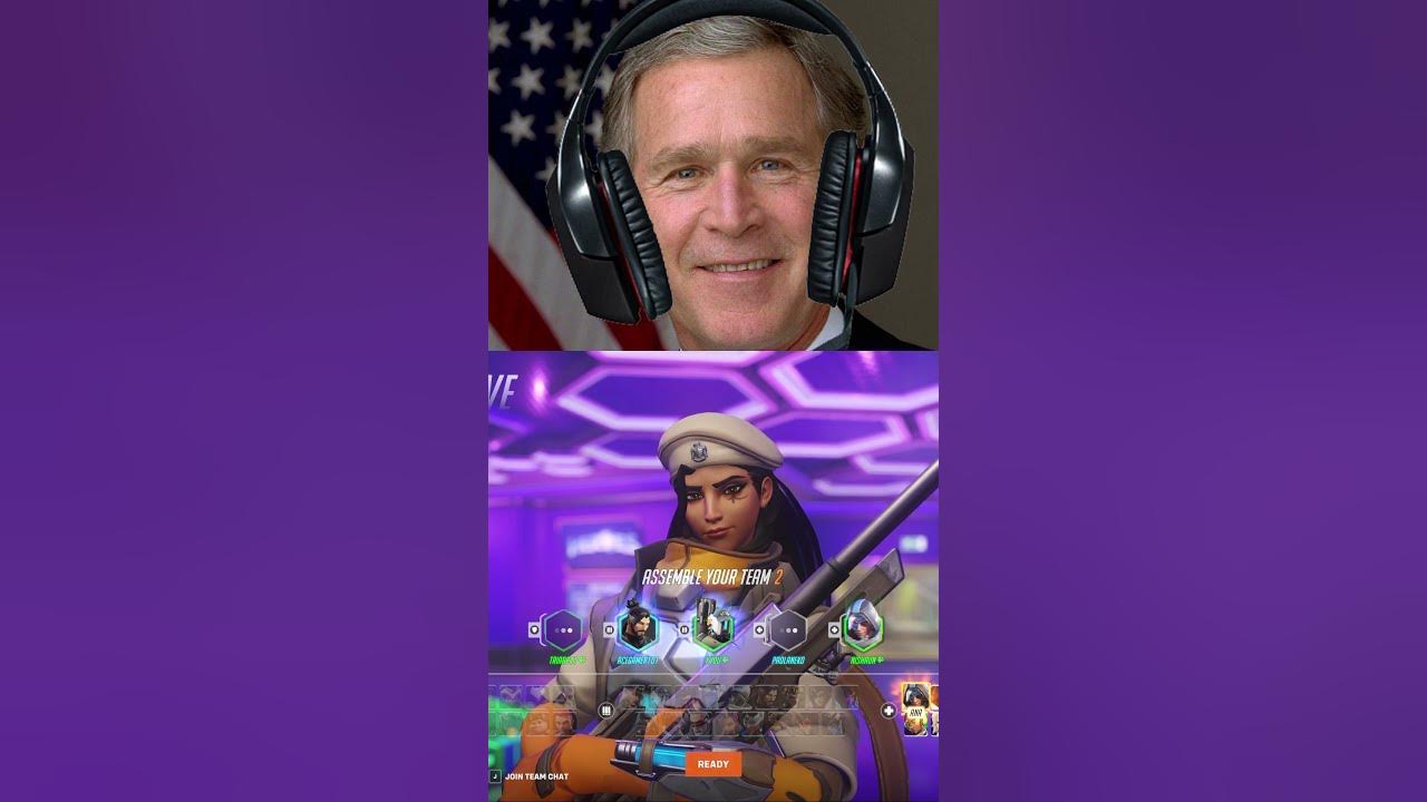 BUSH joins the US PRESIDENTIAL BOYS in OVERWATCH 2 YouTube