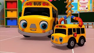 Wheels on the Bus - Baby songs - Nursery Rhymes & Kids Songs by NAN TOONS 17,689 views 2 weeks ago 27 minutes
