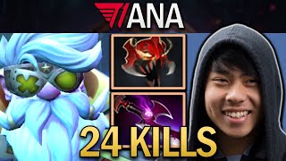 Sniper Dota 2 Gameplay T1.Ana with 24 Kills and Silveredge