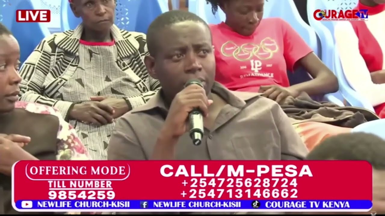 A MAN IN PAIN AFTER HIS WIFE LEFT A FEW DAYS AFTER GIVING DOWRY - PASTOR GILLACK AMSHAURI.