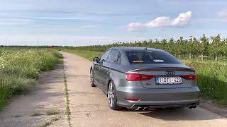 ICON CATLESS DOWNPIPE + ST2 - AUDI S3 8v - ACCELERATION VIDEO
