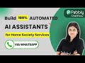AI Agent for Home Society Services (24/7 Smart Assistant)