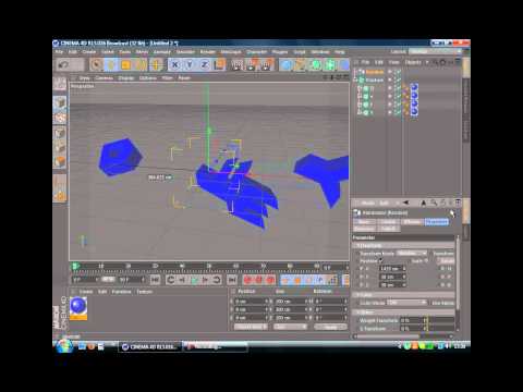 Cinema 4d Tutorial: Random Effector