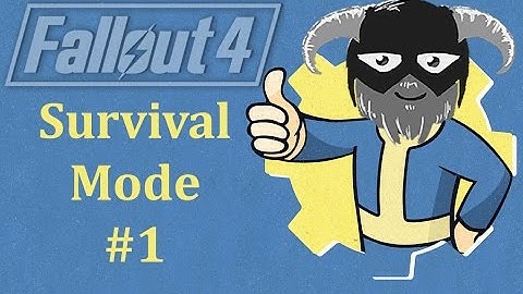 Fallout 4 Survival Difficulty - Part 1 - Nancy the Wastelander