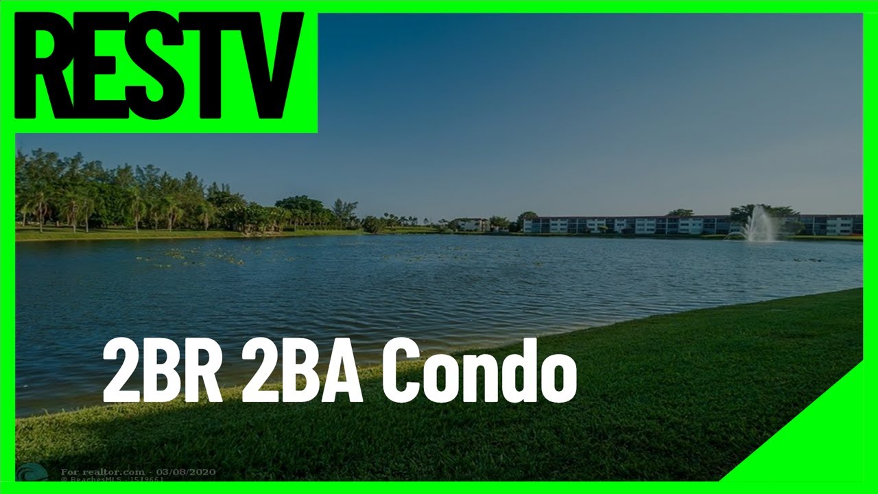 RESTV Pembroke Pines Condo For Sale 9400 N Hollybrook Lake Dr Apt 307