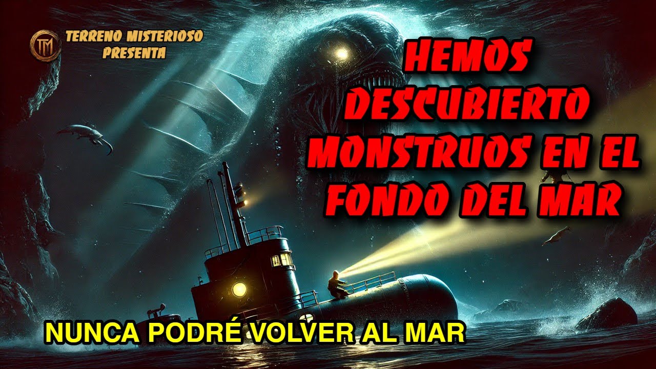 El Horror en el Agujero Azul: Criaturas Prehistóricas en las Profundidades del Océano. Relato Terror