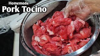 Pork Tocino panu ba ang simpleng pag gawa? .Madiskarteng Nanay by mhelchoice