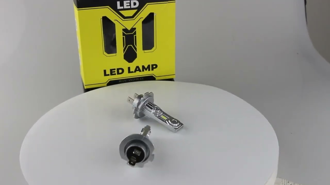 2PCS H7 LED Headlight Bulb Conversion Kit High Low Beam Lamp H11 Fog