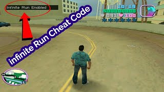 GTA Vice City infinite Run Cheat Code | SHAKEEL GTA screenshot 5