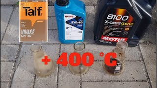 Жарим 5w40: ROWE Synt RS , TAIF Vivace, Motul 8100 X-CESS GEN2.