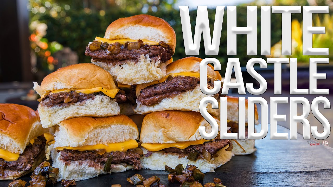 The Best White Castle Sliders Recipe | SAM THE COOKING GUY 4K