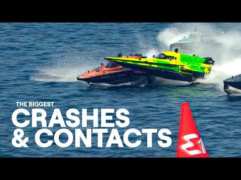 The Biggest Crashes in E1 History 💥 | Crashes, Contacts & Flips