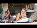 ADVENTURE GIRL’S INSANE VAN CONVERSION | Unique MWB LAYOUT with EXTRA GUEST BED