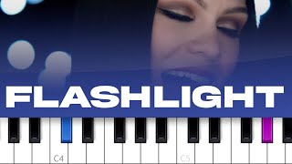 Jessie J - Flashlight (piano tutorial)