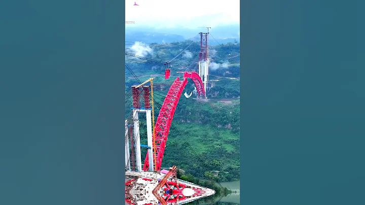 WORLD’S Largest Steel Arch Bridge Rising in China 🇨🇳 | Fenglai Bridge Engineering Miracle