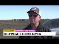Dozens of Farmers Rally to Harvest Crops for Neighbor Battling Brain Cancer