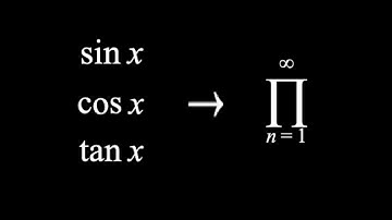 Weierstrass Products of Sine, Cosine, and Tangent