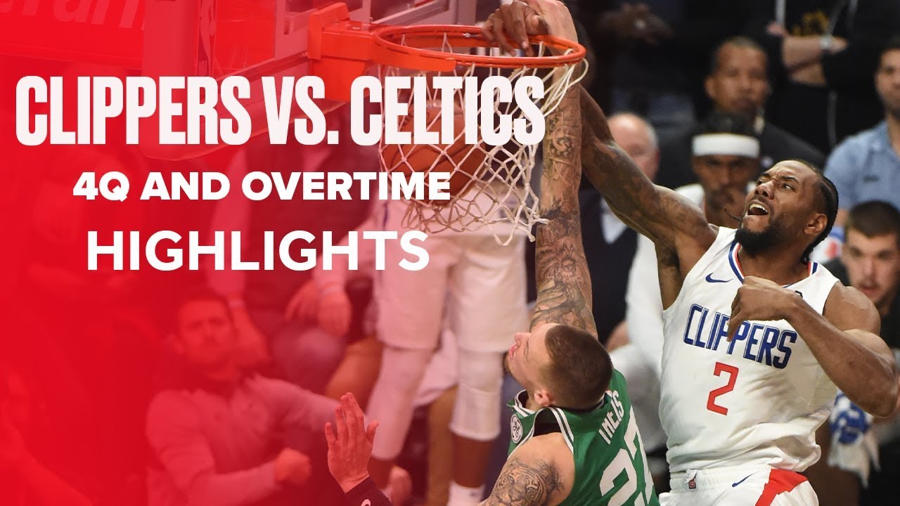Los Angeles Clippers and Boston Celtics Had Wild OT Ending | Highlights