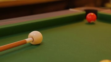 Just a normal pool table... (Blender Softbody/Fluid Simulation)