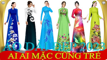 Mẫu áo dài đẹp này thì chị em nào CŨNG MẶC TRẺ DÁNG được hết💖Vải Áo Dài S