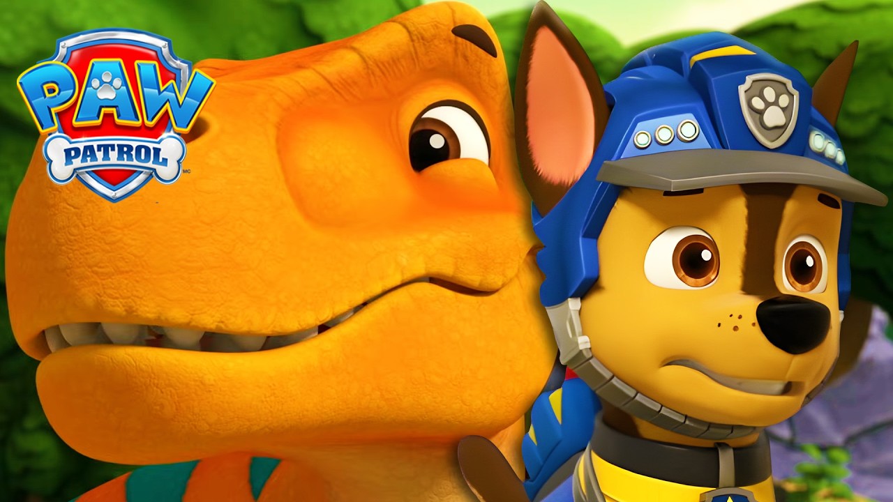 Tlapková patrola zachraňuje ztracené mládě T-Rexe! 🦖- Tlapková Patrola PAW Patrol - pohádky pro děti
