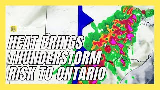 Heat And Humidity Fuels Thunderstorm Threat In Ontario Tuesday
