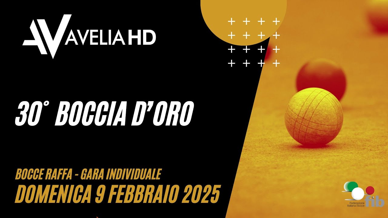 30^ BOCCIA D'ORO