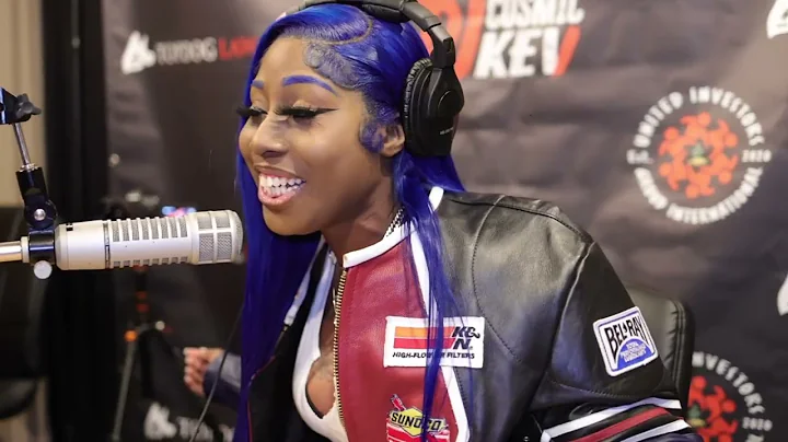 Connie Diiamond Freestyle on The Come Up Show Live...