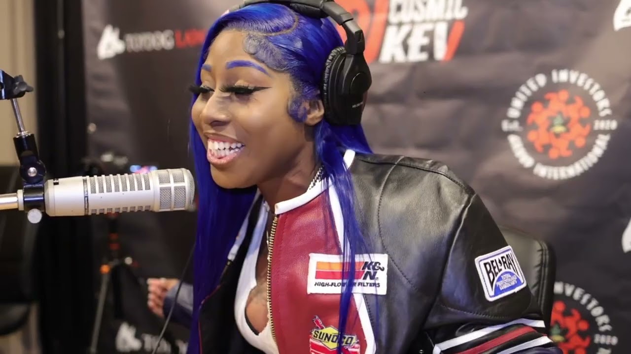 Connie Diiamond Freestyle on The Come Up Show Live Hosted By Dj Cosmic Kev (2023)