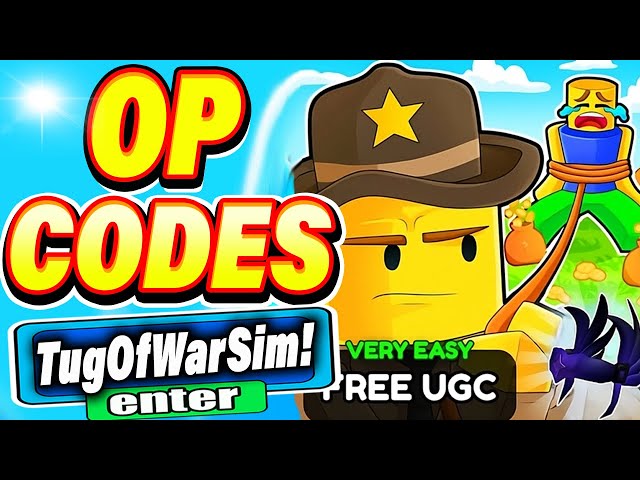 Working Codes For Tug Of War Simulator On Roblox 