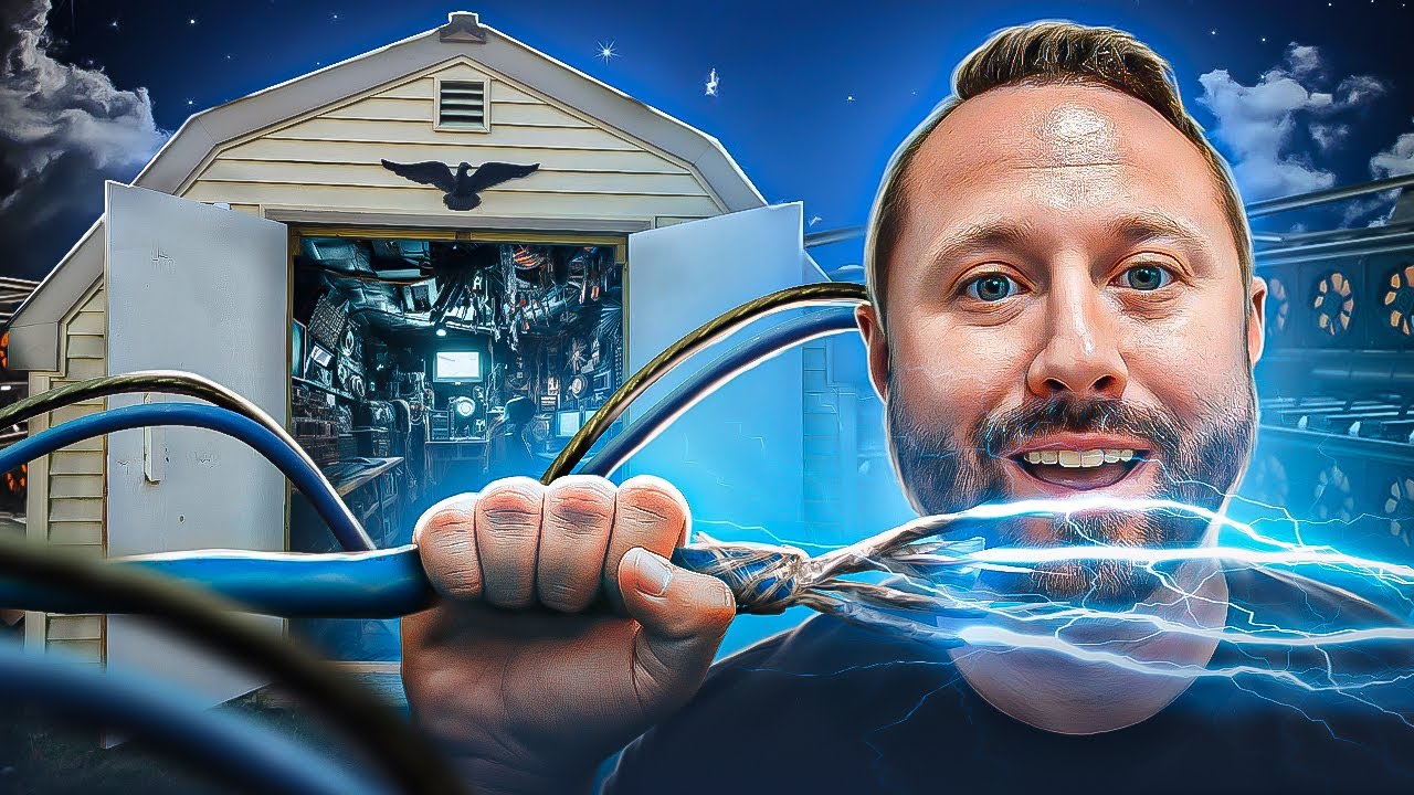 Building a Crypto Mining Shed | We have POWER!