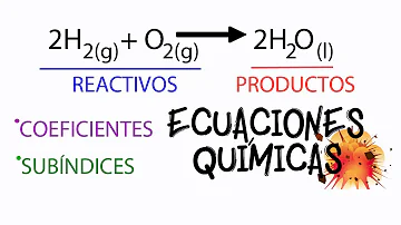 ¿Qué indica los coeficientes estequiométricos en una reacción química?