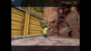 Counter-Strike CS 1.6 cs_militia gameplay vs expert bots