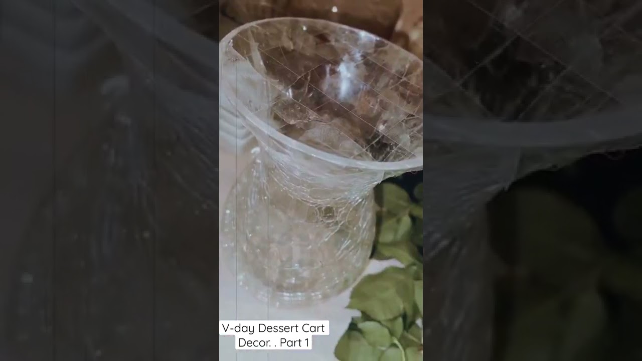 Last minute V-Day Decor using Walmart items. 