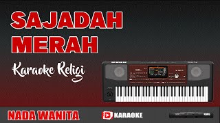 SAJADAH MERAH | Karaoke Qasidah Dangdut - Lirik Tanpa Vokal